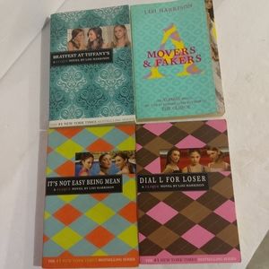 Set of 4 Books. 3 Clique Novels, 1 Alphas Novel. By Lisi Harrison